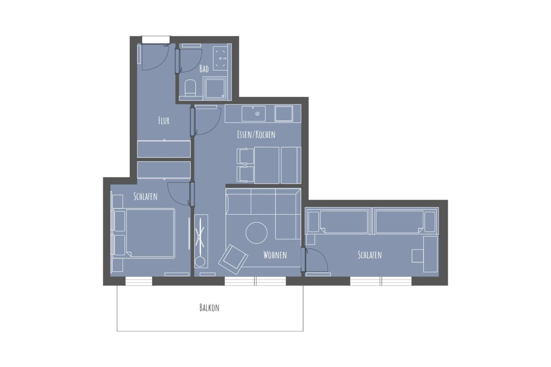 Apartmenthaus B3 Norderney Szoba fotó